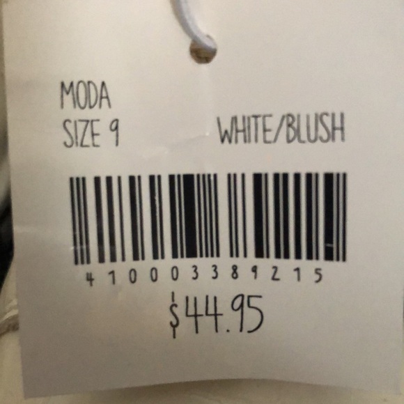 Altar’d State White/Blush/Snakeskin Sneakers - Picture 8 of 8